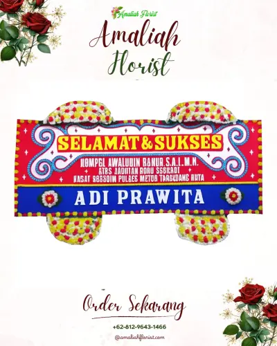Karangan Bunga Ucapan Selamat di Kadungora
